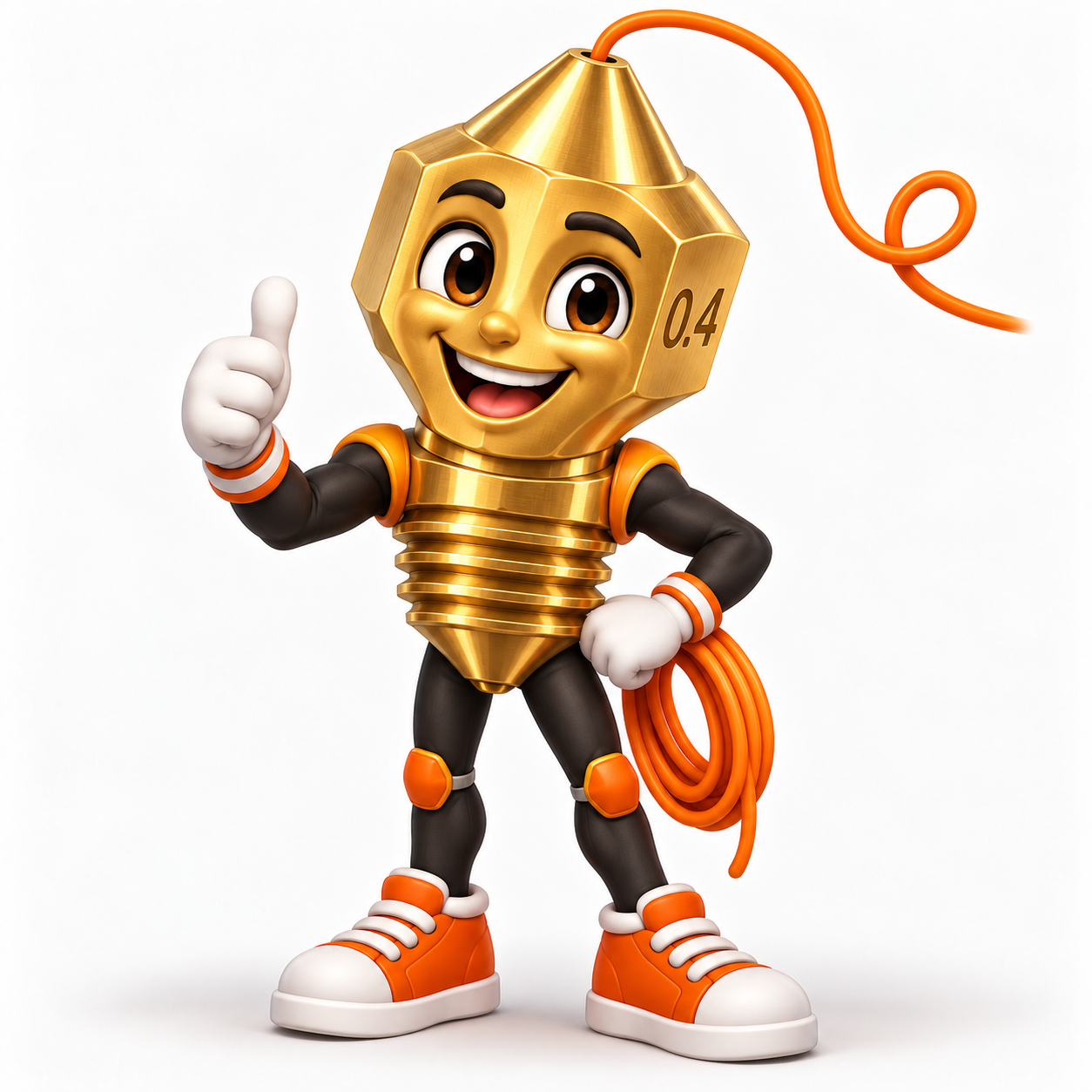 La mascotte buse d’impression 3D MSTKPRINT37
